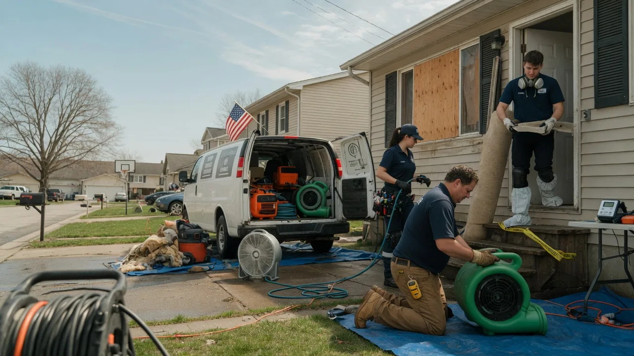Water Damage Restoration in Nickerson, KS near me